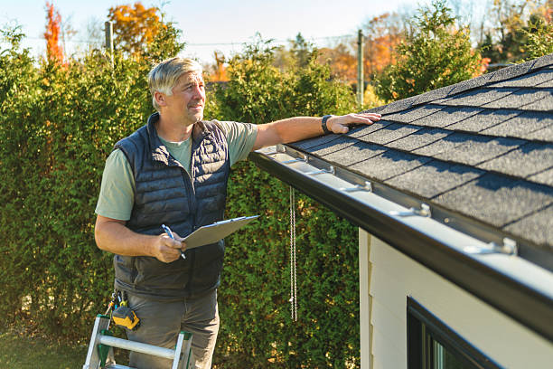 Professional Flat Roof Repair technician working in Gettysburg, SD